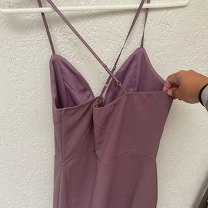 Charlotte Russe Mauve Dress. Size large.